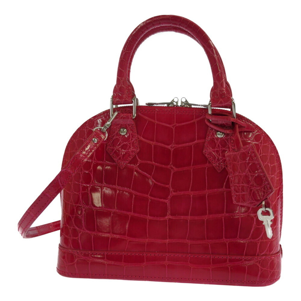 Louis Vuitton Exotic Alma Handbag Pink